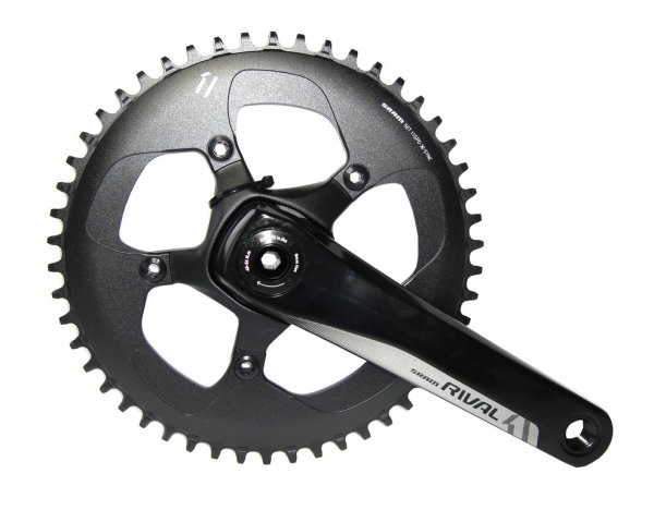 SRAM Rival1 BB30 42 Z., 172.5mm schwarz, 10/11-f., ohne Lager