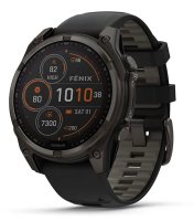 GARMIN Fenix 8 - 47 mm, Solar Sapphire graphit/titan...