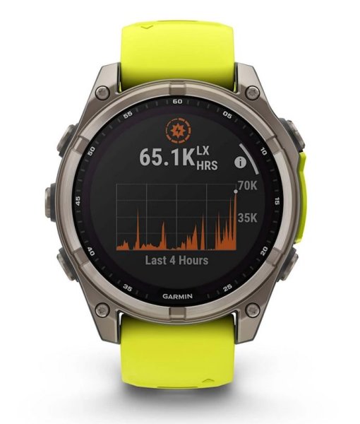 GARMIN Fenix 8 - 47 mm, Solar Sapphire graphit/titanium titan