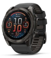 GARMIN Fenix 8 - 51 mm, Amoled Sapphire schwarz/carbongrau