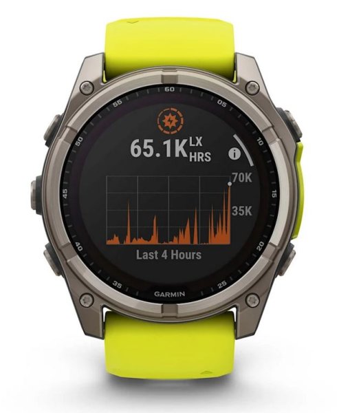Garmin Fenix 8 - 51 mm, Solar Sapphire graphit/titanium titan