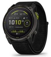 Garmin Enduro 3 Schwarz/Carbongrau DLC-Titan