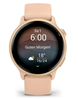 Garmin Vivoactive 6 pink dawn/pink dawn metallic