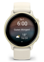 Garmin Vivoactive 6 bone/lunargold