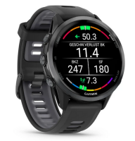 Garmin Forerunner 970 schwarz/carbongrau