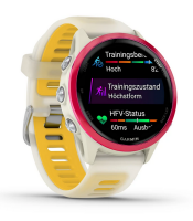Garmin Forerunner 570 - 42mm bone/himbeerrot