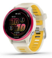 Garmin Forerunner 570 - 42mm bone/himbeerrot