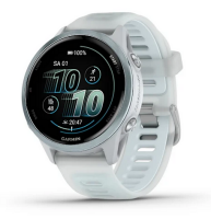 Garmin Forerunner 570 - 42mm steinweiss/cloud blue