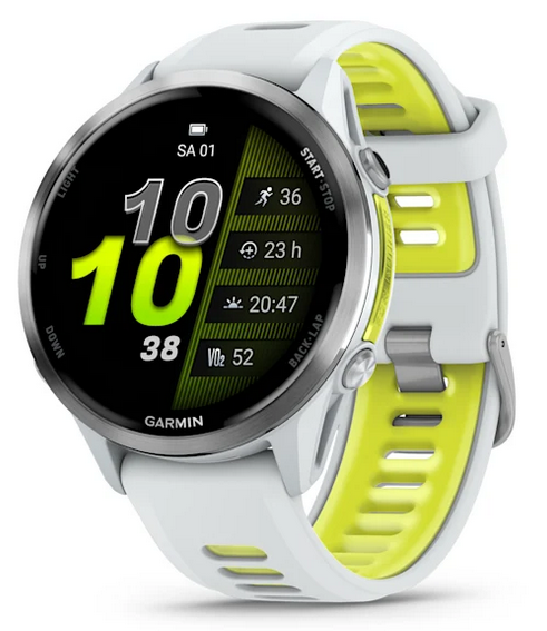 Garmin Forerunner 970 steinweiss/titanium