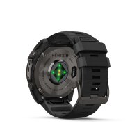 Garmin Fenix 9 - 51 mm, Amoled Sapphire DLC Titan schwarz/carbongrau