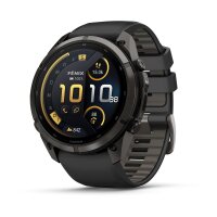Garmin Fenix 9 Pro - inReach, 51mm DLC Titan schwarz/kieselgrau